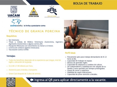VACANTE DISPONIBLE FEBRERO