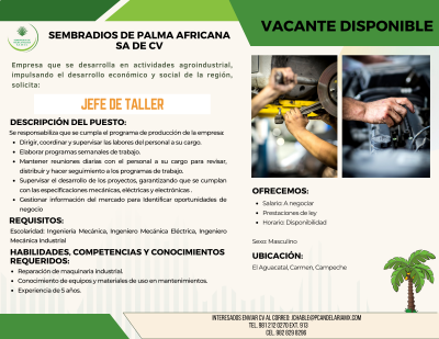 VACANTE DISPONIBLE 3