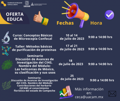 Programa de Educación Continua de la Universidad Autónoma de Campeche