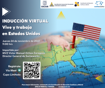 Evento de Inducción Virtual "Vive y Trabaja en Estados Unidos"